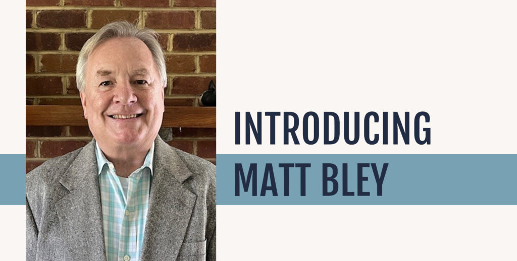 Introducing Matt Bley, an Insignia Environmental Regulatory Consultant